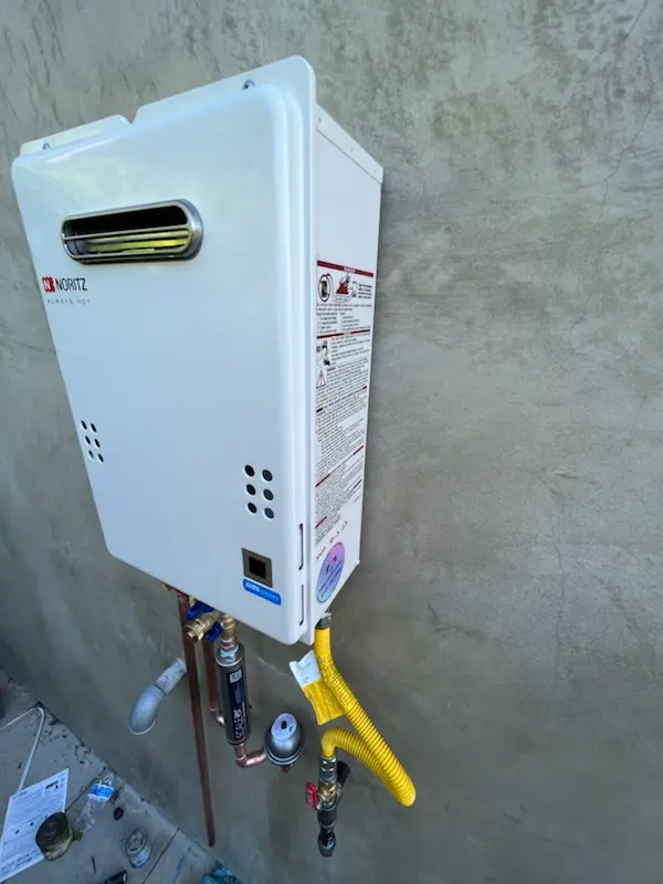 Tankless water heater installation for Perrine homes